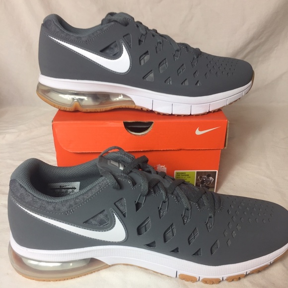 Nike Air Trainer 180 Grey and White 916460-002 - Picture 2 of 7